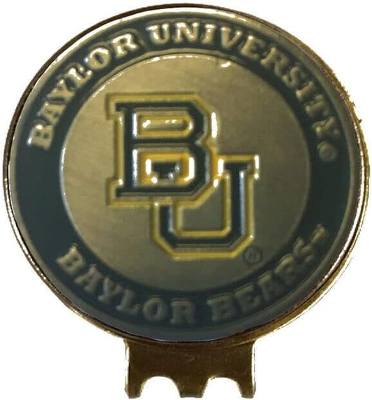 Magnetic Golf Hat Clip with 2 Double-Sided Golf Ball Markers – Easily Attaches to Golf Cap – Made of Stainless Steel & Ideal for Avid Golfers