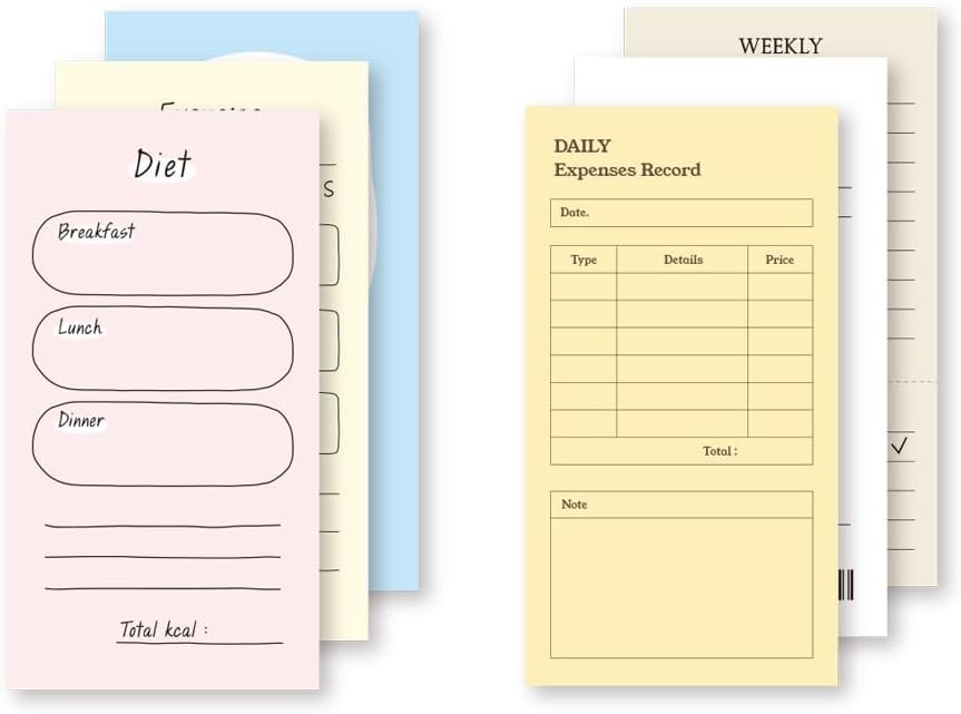 Monolike Triple Memopad Today's Record 2P A Set