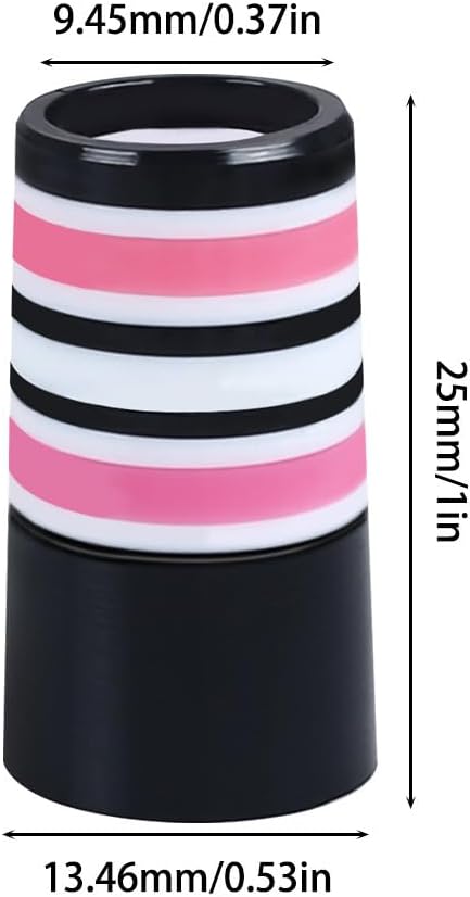 DONGKER Golf Iron Ferrules,10 PCS Golf Club Ferrules Golf Sleeve Ferrule Compatible 0.370'' Parallel Shaft