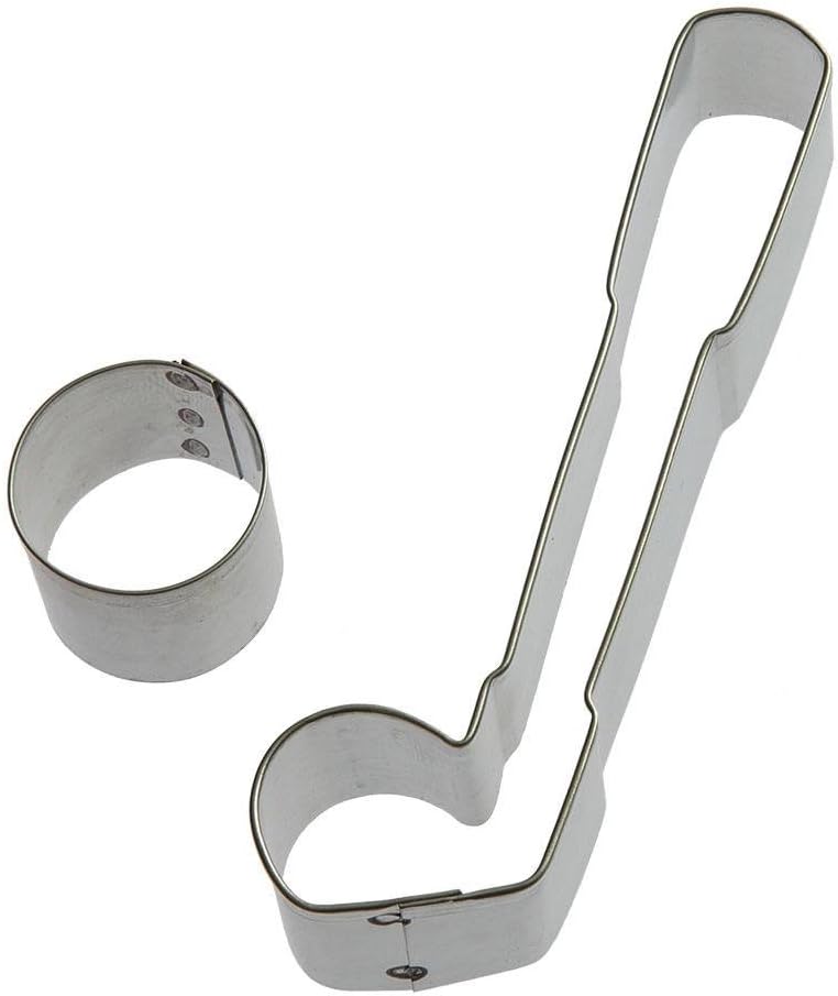 Hole In One Cookie Cutter 2 Pc Set – Golf Club, Round Ball Cookie Cutters Hand Made in the USA from Tin Plated Steel