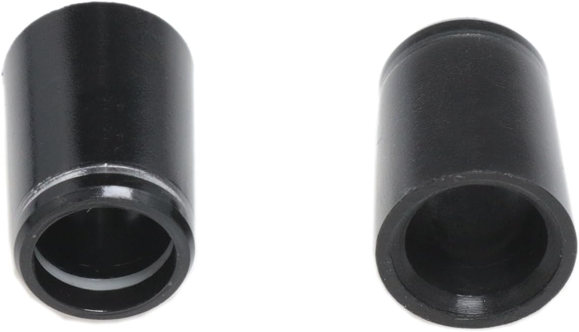 yukata Black Golf Ferrules Golf Club Ferrules Golf Ring Golf Tapered Ferrules 0.335 Golf Club Parts for Most Brands of Irons 10PCS
