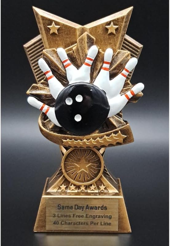 Champion V Sports Trophy Award with Custom Engraving – Recognition Trophy for Kids and Adults Team Awards for Competitions School Sports Student Athletes MVPs Tournaments and Celebrations