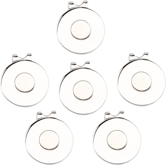 Magnetic Golf Hat Clips Ball Marker Holder for Golf Gloves Hats Bags Caps Visor Belt