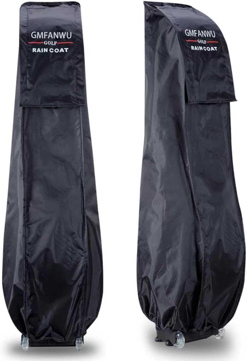 Golf Bag Rain Cover,Durable Dustproof, Travel Waterproof Gear,Golf Bag Rain Hood 50.4" (H) x 8.5" (W) x 23.2" (L)