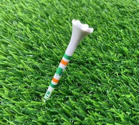 TRUESTRIKE Premium USA Golf Tees – 3¼" or 2¾" Durable Plastic Performance Tees (100 Pack) – Made in USA – Bulk Value Pack