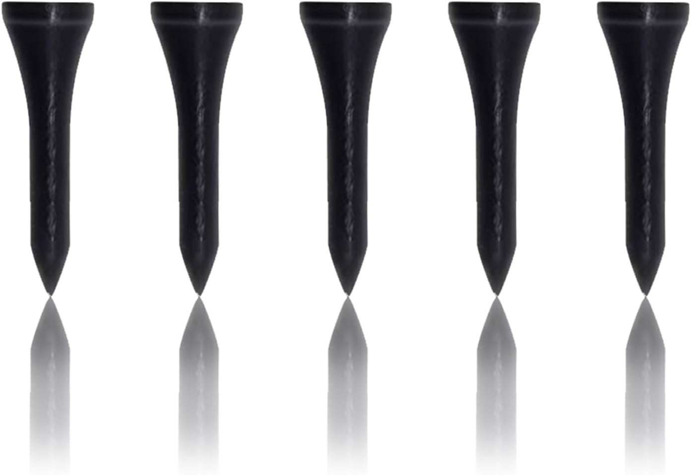 Wooden Golf Tees 3-1/4", 2-3/4", 1-1/2" Available,100 Count (Natural Color, White, Black, Blue, Red, Pink)