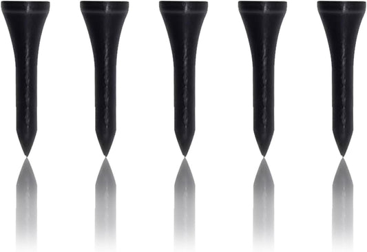 Wooden Golf Tees 3-1/4", 2-3/4", 1-1/2" Available,100 Count (Natural Color, White, Black, Blue, Red, Pink)