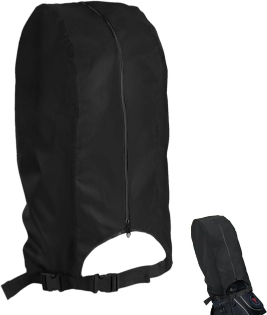 Golf Bag Cover Rain Hood,Waterproof Golf Bag Hood Cover,Almost Fits All for Tour Bags/Golf Bags/Carry Cart/Stand Bags