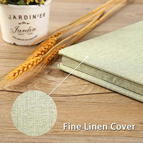 Vienrose Large Photo Album Self Adhesive for 4x6 5x7 8x10 Pictures Scrapbook Album DIY Scrap Book 40 Sticky Pages with A Metallic Pen