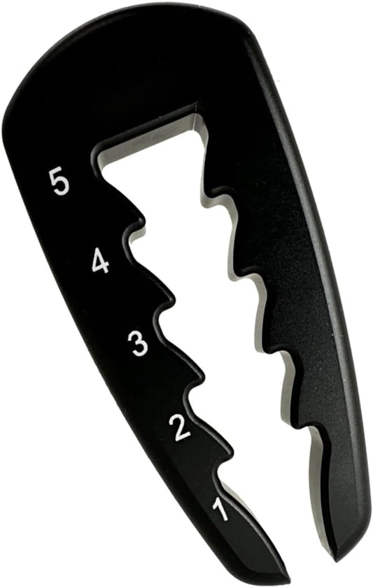 Golf Tee Height Adjuster - Premium Tee Height Setter Elevator Tool Height Measuring Device for Consistent Drives, Durable Golf Tee Height Tool for Practice and Play