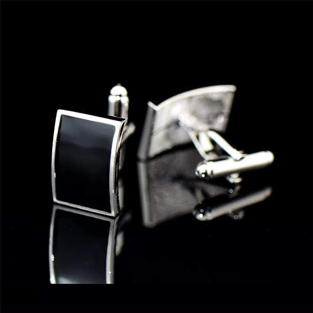 S&W Wedding Cufflinks for Men Cuffs with Gift Box Business for Tuxedo Shirts