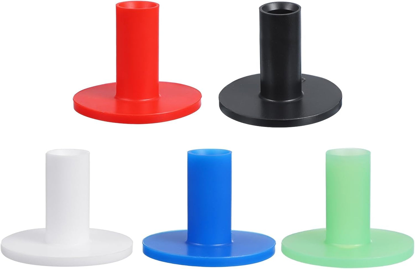 PATIKIL Rubber Golf Tees, Tall Practice Training Driving Range Tee Stable Ball Holder