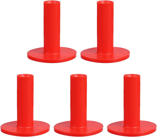 PATIKIL Rubber Golf Tees, Tall Practice Training Driving Range Tee Stable Ball Holder