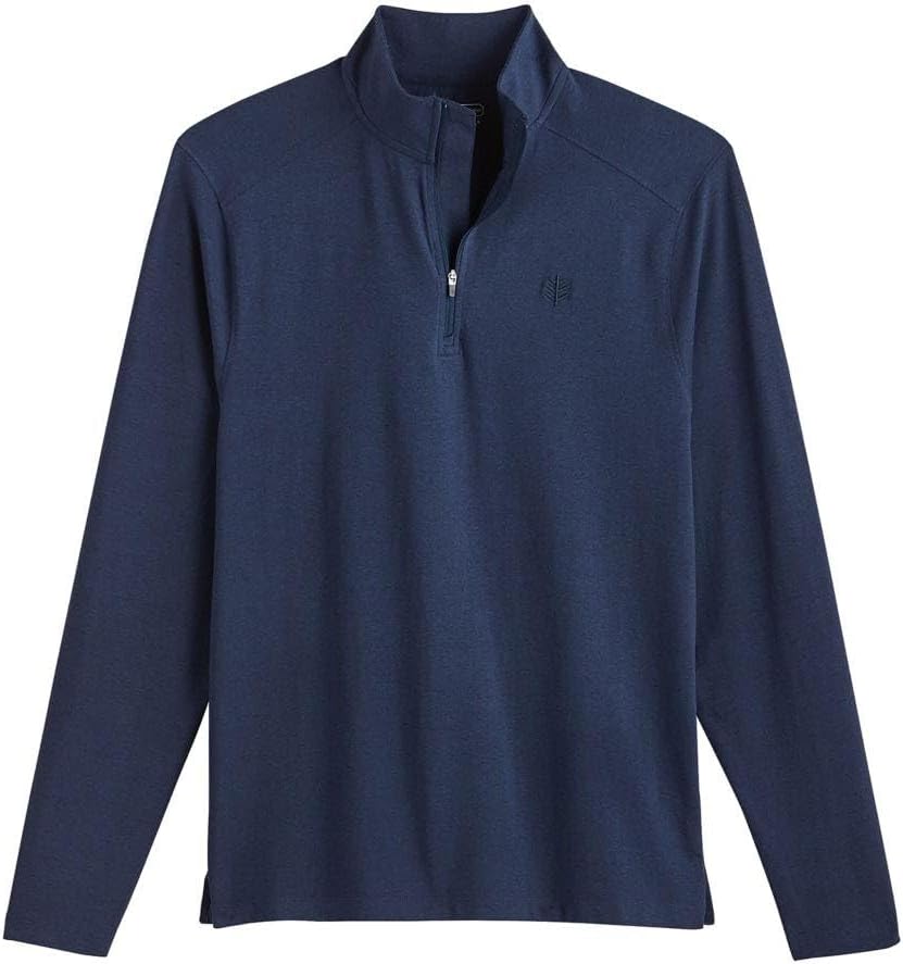 Men's Quarter-Zip - UPF 50+ Sun Protection - Sonora in Navy