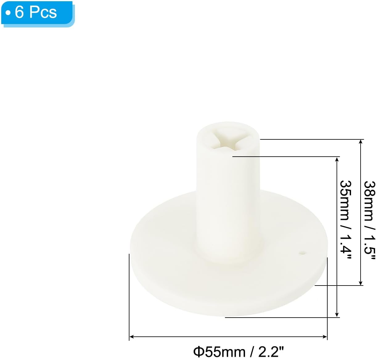 PATIKIL Rubber Golf Tee, Tall Training Driving Range Tee Stable Ball Holder for Outdoor Indoor Hitting Mats