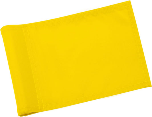 KINGTOP Solid Golf Flag All 8x6 Inch - 420D Nylon, Tube Inserted - Mini Putting Green Flags for Backyard Practice