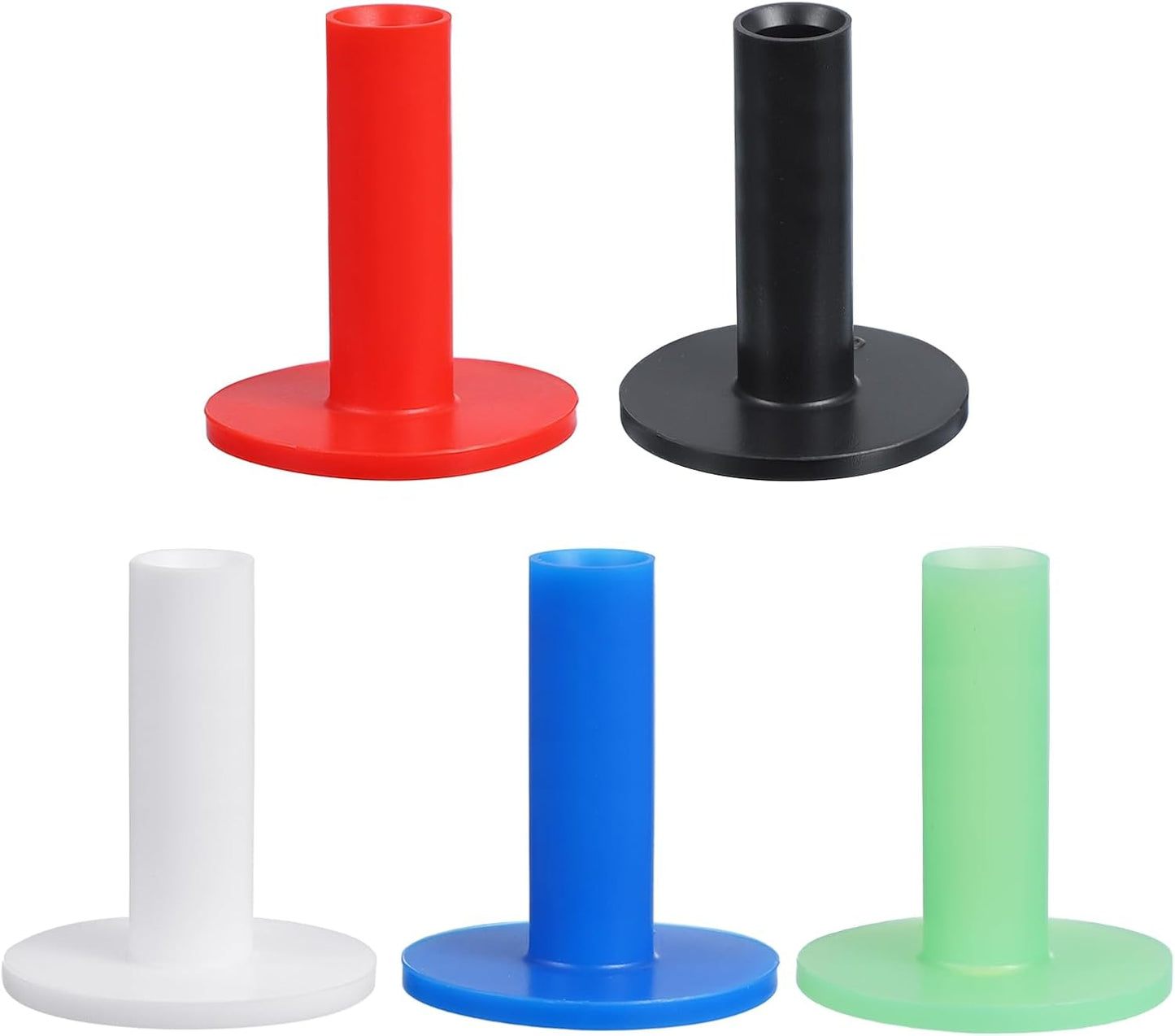 PATIKIL Rubber Golf Tees, Tall Practice Training Driving Range Tee Stable Ball Holder