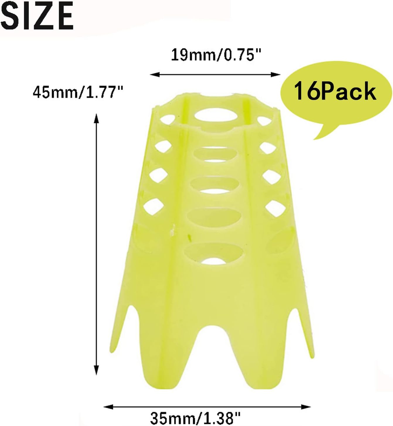 Golf Simulator Tees, Indoor Golf Tees for Simulator, Plastic Practice Golf Mat Tees for Winter Turf and Driving Range