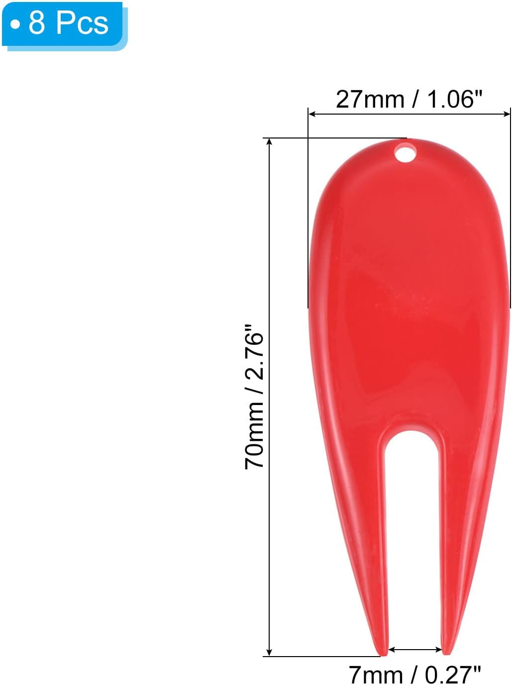 PATIKIL Golf Divot Tool, Plastic Golf Repair Tool Ball Marker for Golfer