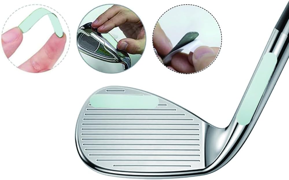 Golf Lead Tape Pickleball Lead Tape Adhesive Lead Sheet 30pcs 2.0×0.4in 3g,Golf Training Accessories|for Golf Iron Woods Putter or Tennis Racket Badminton Racket Weight Adjustment