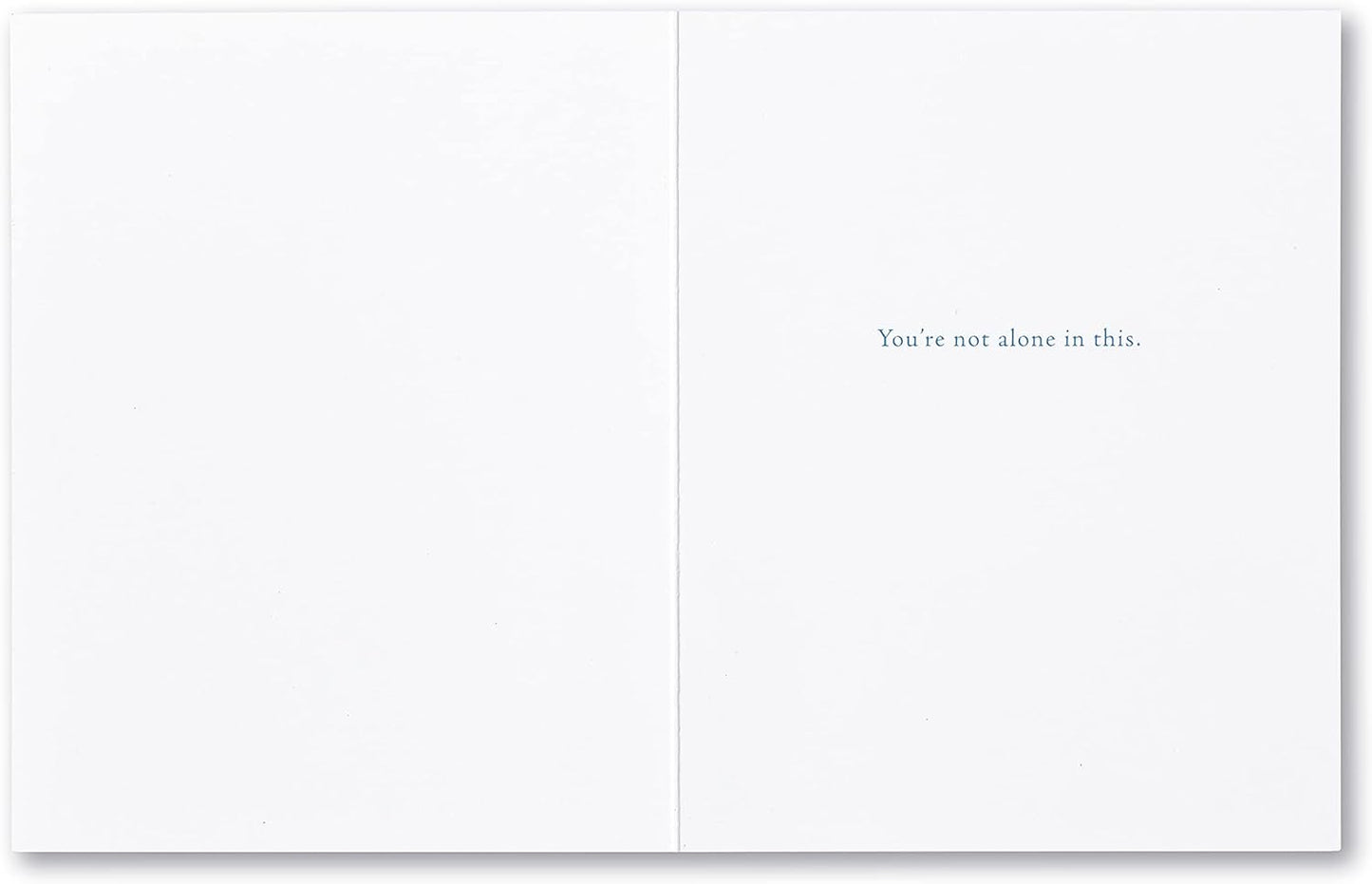 Compendium Positively Green 4-Pack of Encouragement Cards – Courage dear, heart (Four Cards Total, One Design, with Envelopes)