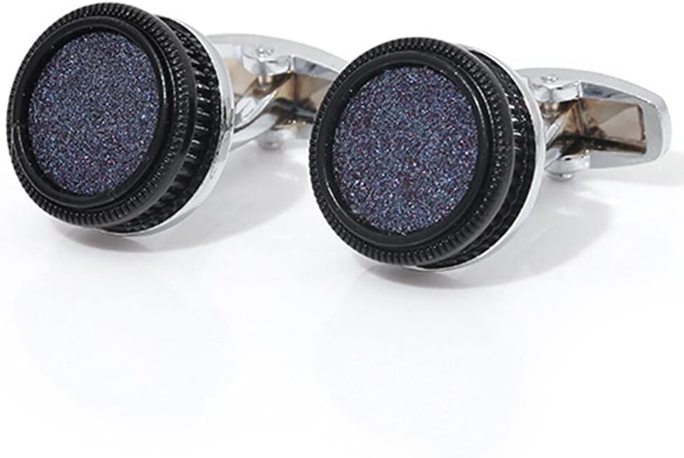 S&W Wedding Cufflinks for Men Cuffs with Gift Box Business for Tuxedo Shirts