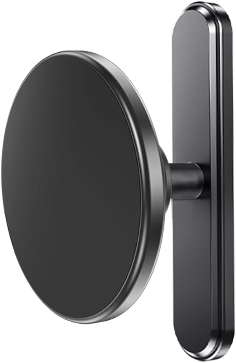 NB+ Magnetic Golf Cart Phone Holder – Strong N52 Magnet Mount for iPhone 16 15 14 13 12 MagSafe, 360° Rotation, No Installation – Golf Accessories for EZGO, Club Car, Gift for Golfers Men Women