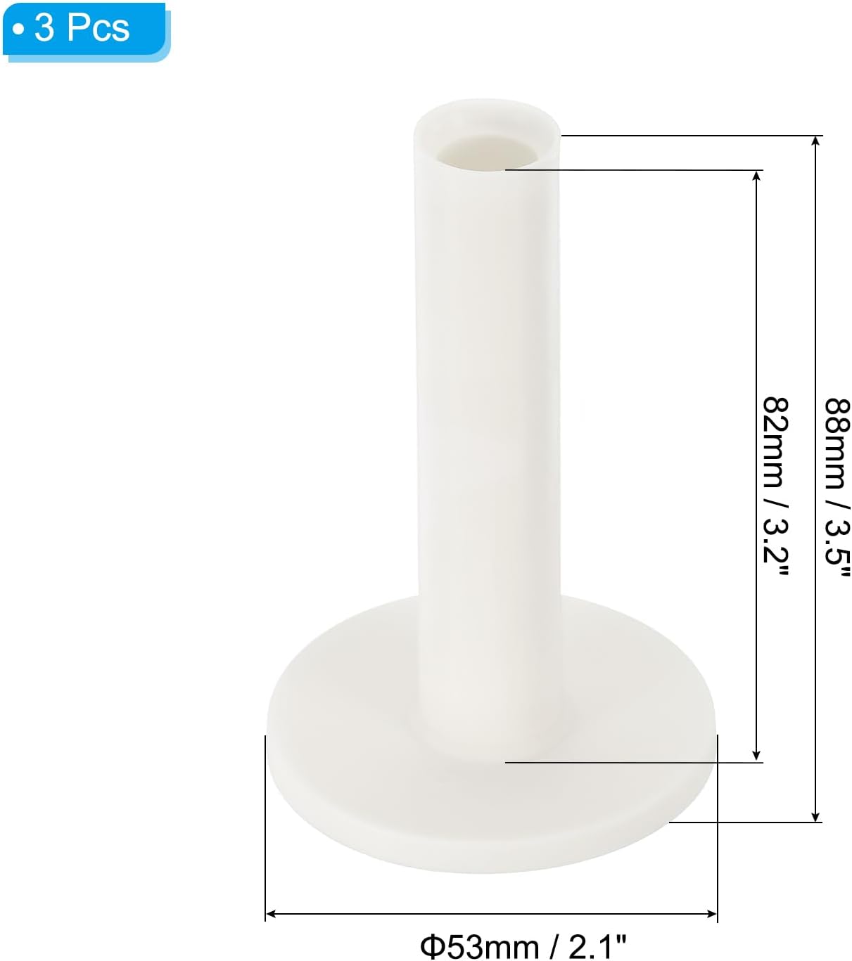 PATIKIL Rubber Golf Tee, Training Driving Range Tee Stable Ball Holder for Outdoor Indoor Hitting Mats