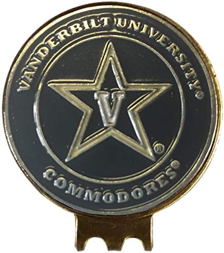 Magnetic Golf Hat Clip with 2 Double-Sided Golf Ball Markers – Easily Attaches to Golf Cap – Made of Stainless Steel & Ideal for Avid Golfers