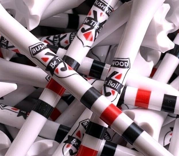 TRUESTRIKE Premium USA Golf Tees – 3¼" or 2¾" Durable Plastic Performance Tees (100 Pack) – Made in USA – Bulk Value Pack