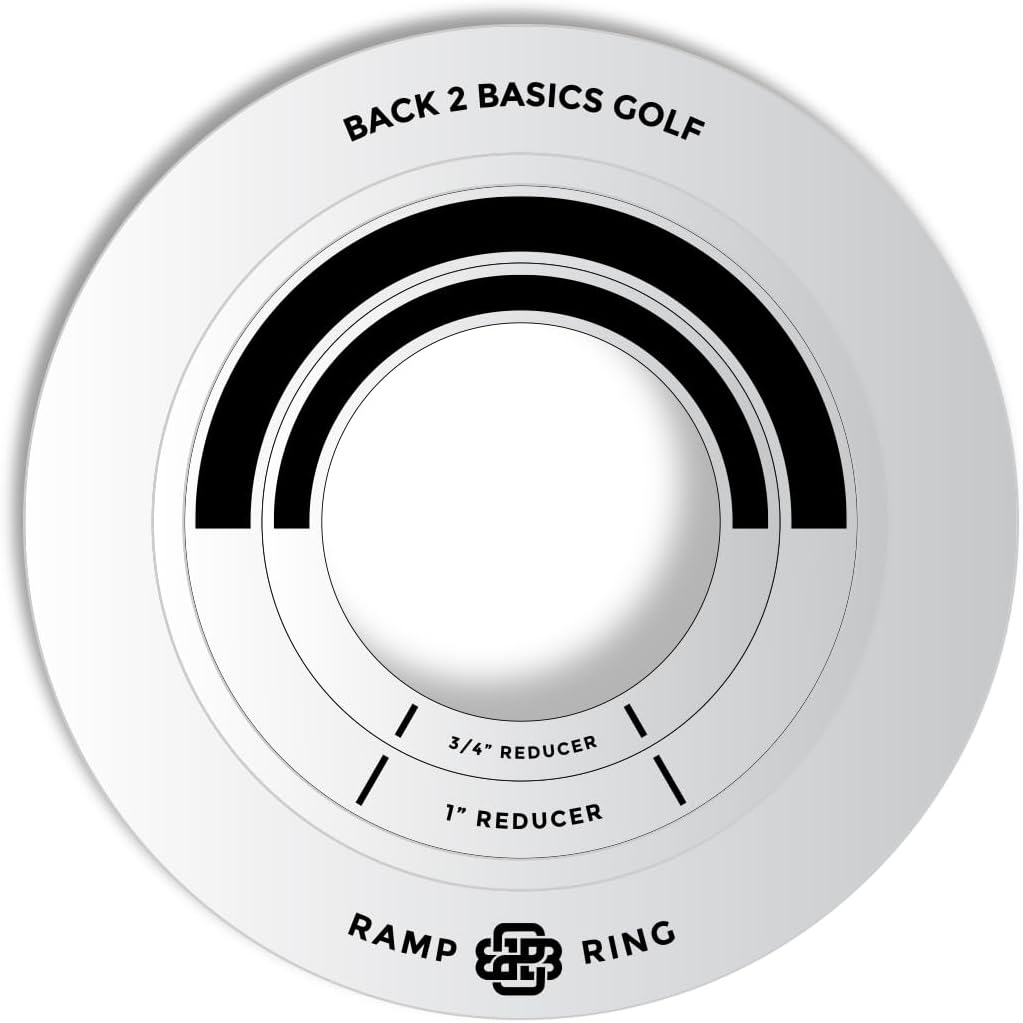 3-Piece Putting Ring Set, Putting Green Indoor Ramp Ring & Hole Reducers for Ultimate Precision Golf Practice, Usabe for Indoor Golf Hitting Mat & Putting Green Outdoor, Golfing Gifts for Men & Women