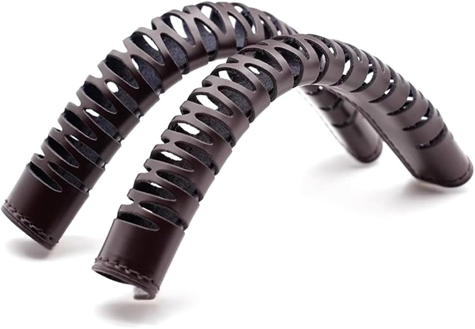 Jiesinlov 2Pcs Bag Handle Wrap Covers for Speedy 25 30 35,Vachetta Leather Grip Protector Strap,Stain and Abrasion Resistant(Coffee)