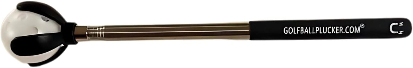Compact Stainless Steel Telescopic Golf Ball Retriever and Grabber with Magnet in Handle -Picker for Quick, Easy Pickups Golf Ball Pick Up & Retrieval