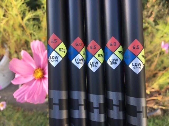 New HZRDUS 3 & 5 Wood Shafts with Grip & Adapter Installed