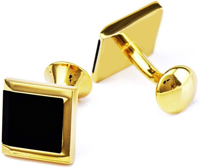 S&W Wedding Cufflinks for Men Cuffs with Gift Box Business for Tuxedo Shirts