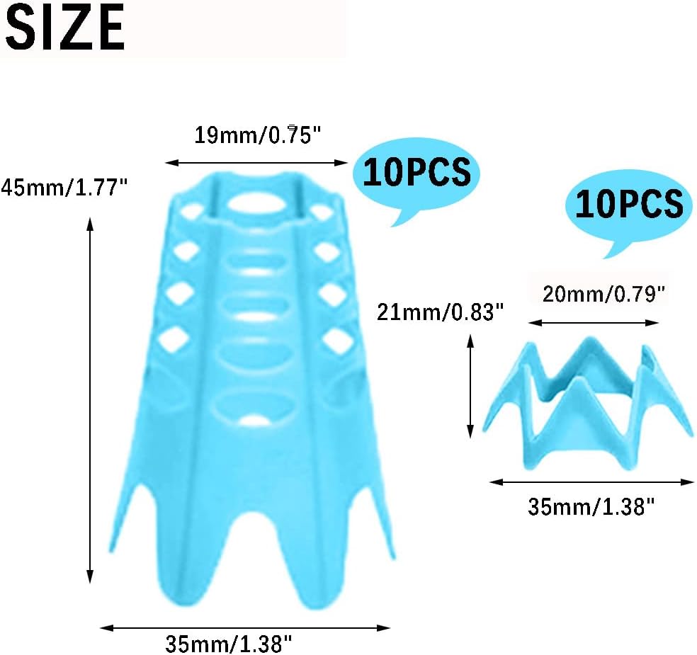 Plastic Golf Tees, Golf Simulator Tees for Home, Outdoor Indoor Golf Tees Simulator Practice Training, Golf Mat Tees for Winter Turf and Driving Range
