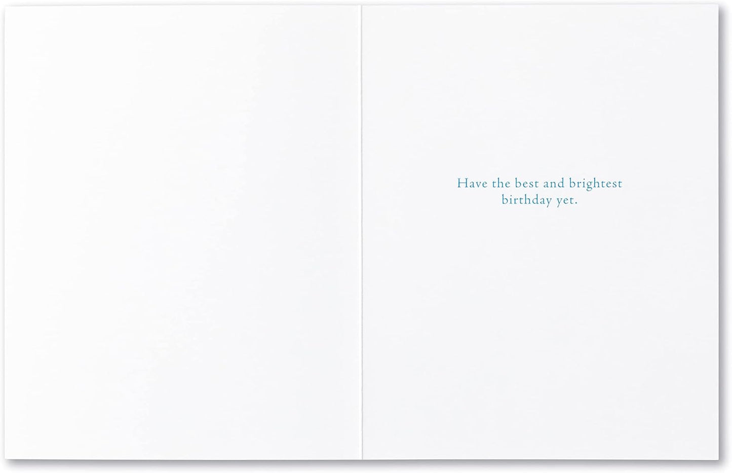 Compendium Positively Green 4-Pack of Birthday Cards – Celebrate (Four Different Designs, One Card Each, with Envelopes)