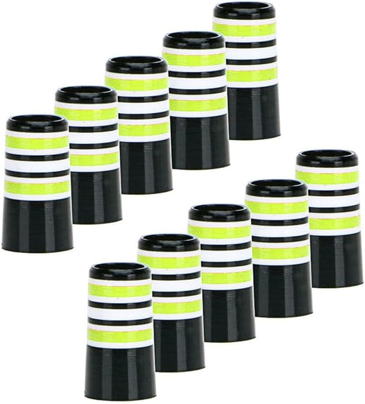 DONGKER Golf Iron Ferrules,10 PCS Golf Club Ferrules Golf Sleeve Ferrule Compatible 0.370'' Parallel Shaft