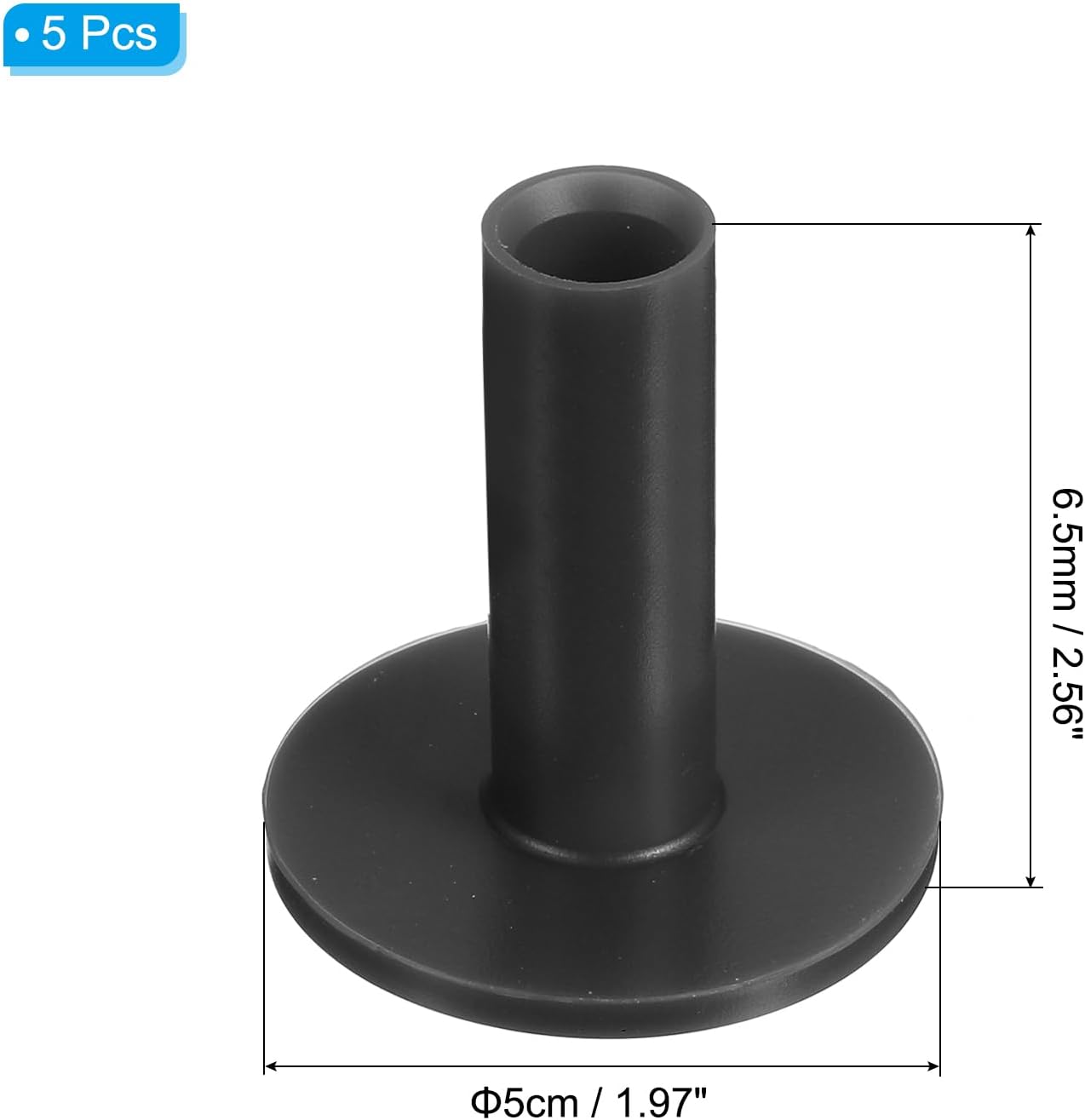 PATIKIL Rubber Golf Tees, Tall Practice Training Driving Range Tee Stable Ball Holder