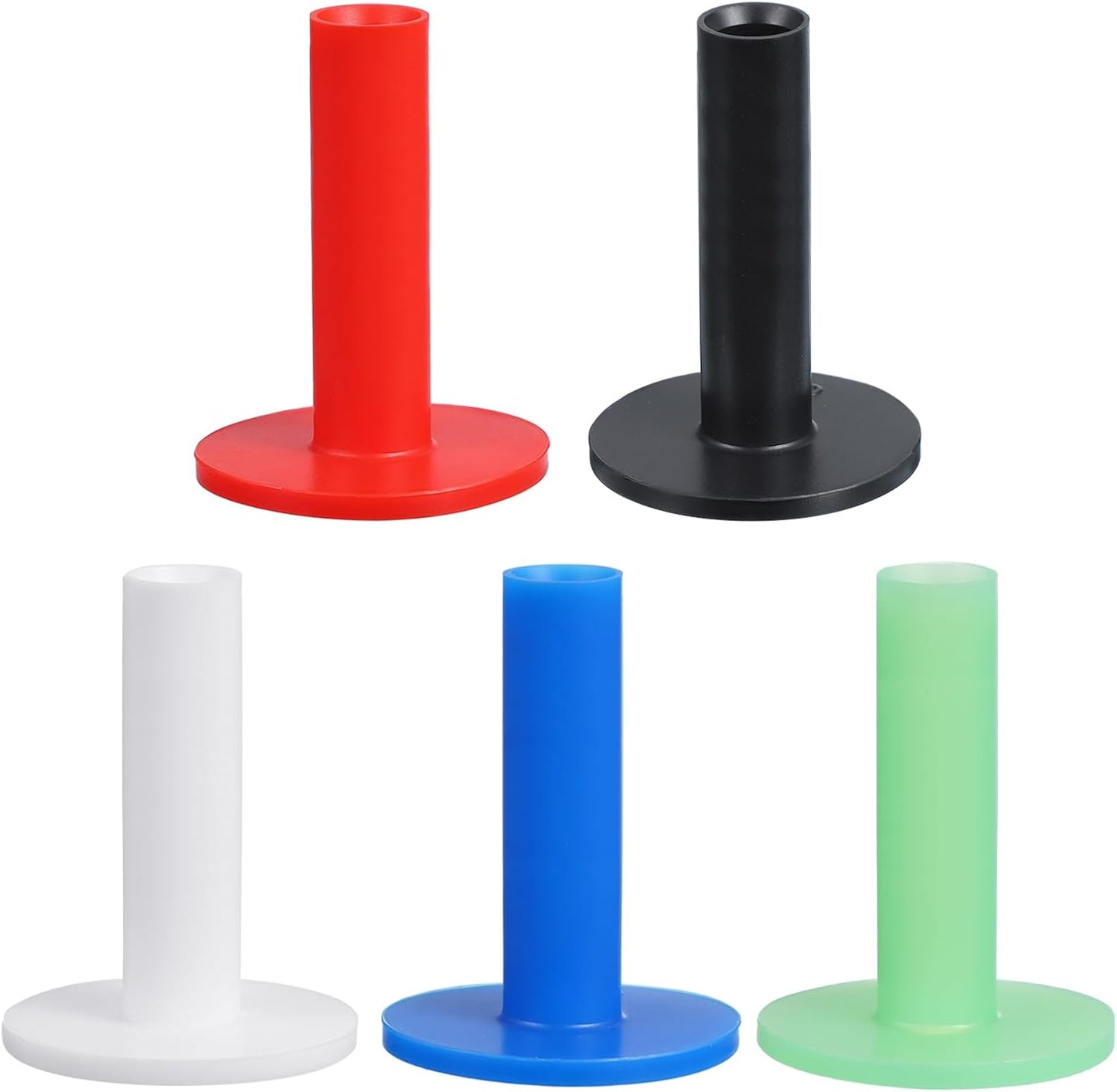 PATIKIL Rubber Golf Tees, Tall Practice Training Driving Range Tee Stable Ball Holder