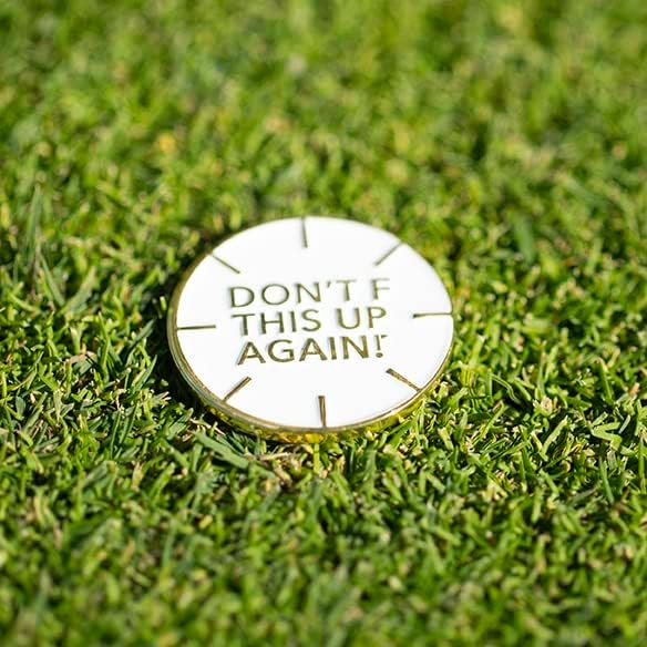 Birdie Girl Women's Golf Ball Marker Hat Clip, Magnetic Golf Ball Marker, Golf Bag Accessories