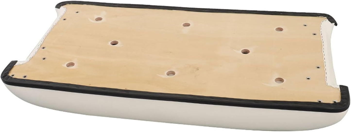 GXYWADY White Front Seat Bottom Cushion Assembly Replacement for Club Car DS 1979-2000.5 Golf Cart