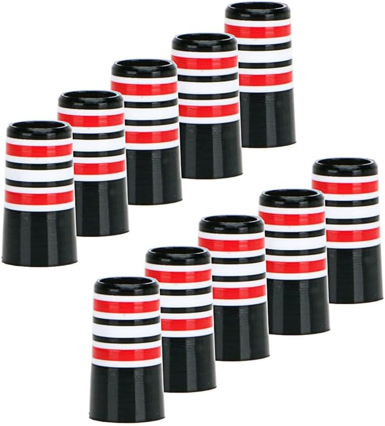 DONGKER Golf Iron Ferrules,10 PCS Golf Club Ferrules Golf Sleeve Ferrule Compatible 0.370'' Parallel Shaft