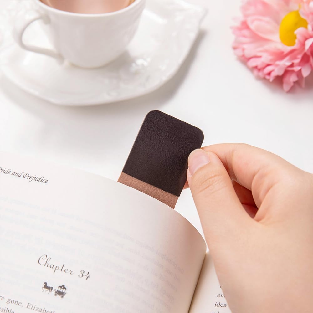 CALLIE Personalized Dragon & Floral Moon Castle Magnetic Bookmark Clip – Custom Name Reading Gifts for Book Lovers, Birthday Teacher's Day Christmas for Bookworm Gifts