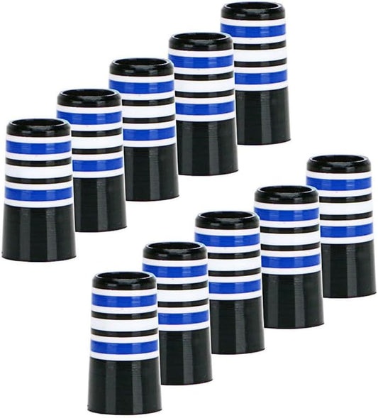 DONGKER Golf Iron Ferrules,10 PCS Golf Club Ferrules Golf Sleeve Ferrule Compatible 0.370'' Parallel Shaft