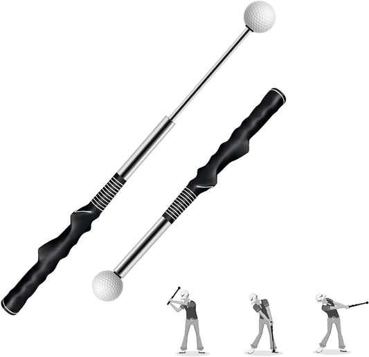 Joyniper Golf Training Wrist Trainer Golf Swing Practice Stick - Strength and Rhythm Training for Improved Shot Swing Control