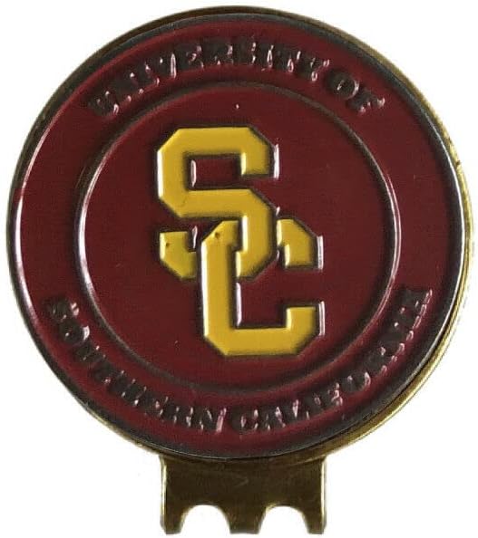 Magnetic Golf Hat Clip with 2 Double-Sided Golf Ball Markers – Easily Attaches to Golf Cap – Made of Stainless Steel & Ideal for Avid Golfers