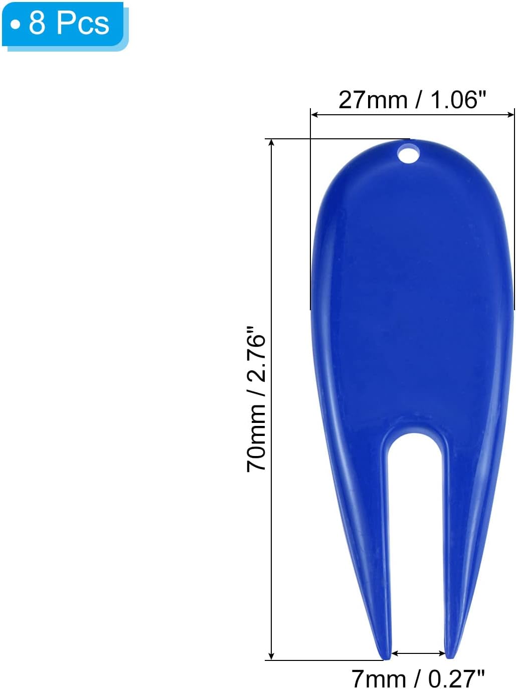 PATIKIL Golf Divot Tool, Plastic Golf Repair Tool Ball Marker for Golfer