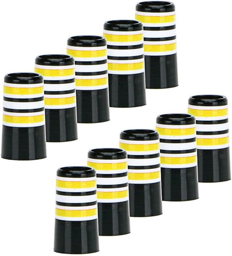 DONGKER Golf Iron Ferrules,10 PCS Golf Club Ferrules Golf Sleeve Ferrule Compatible 0.370'' Parallel Shaft