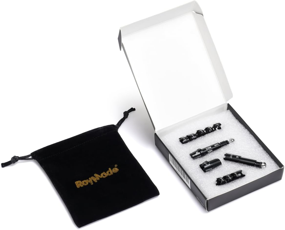 Golf Shaft All Fit Adapter Sleeve with 10pcs Rings Compatible with Titleist/Taylormade/Callaway/Ping/Cobra/Mizuno/PXG/Nike/Srixon Right Hand Golf Heads Change Different Golf Heads by Yourself